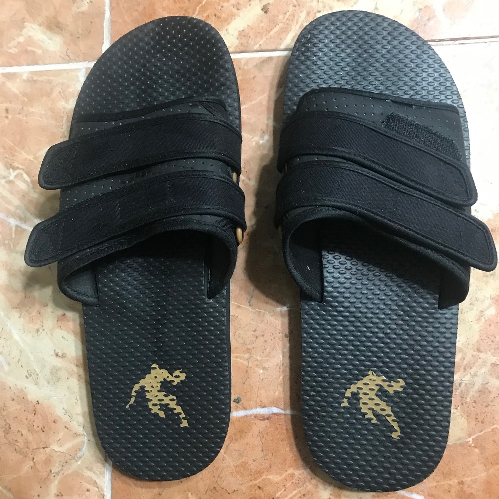 And1 Men's Military Slide Sandals, Size: 11, Black